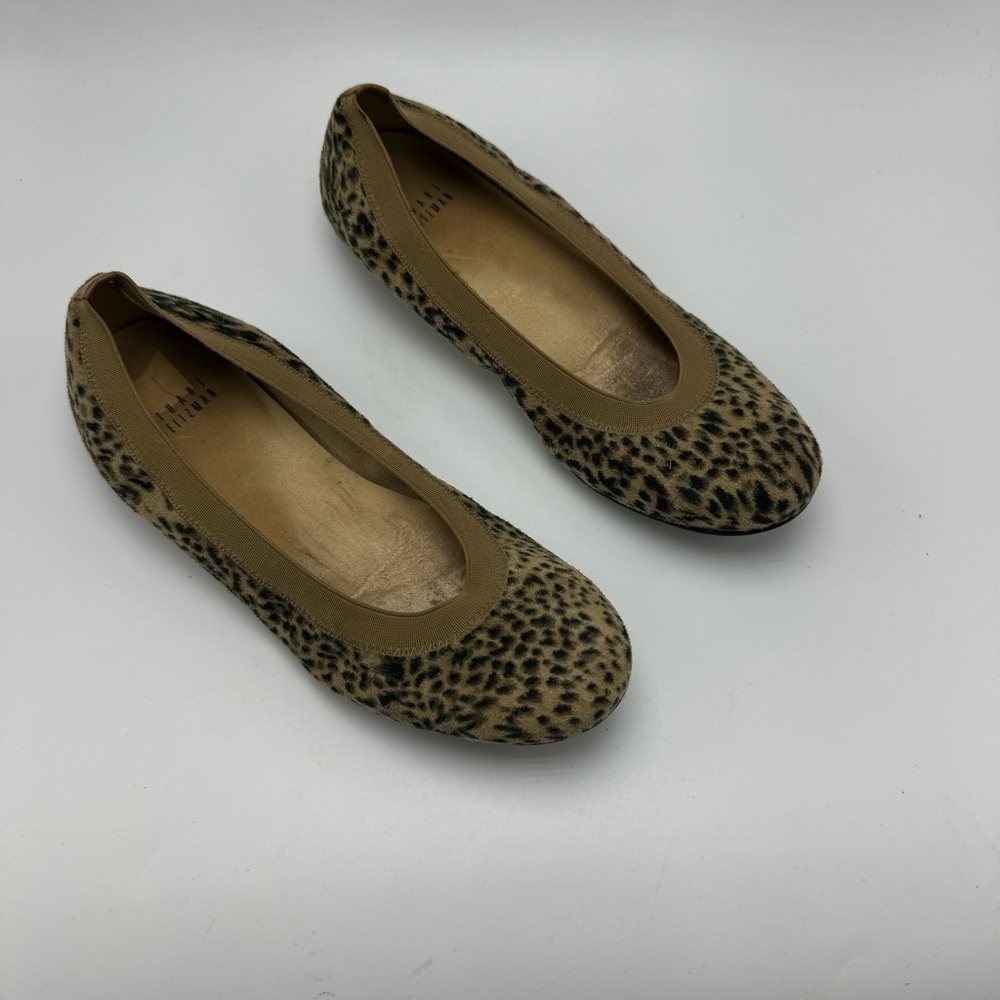 Stuart Weitzman Ballet Flats Leopard Cheetah Anim… - image 2